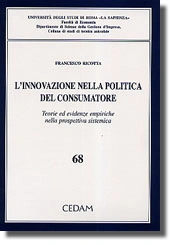 L'innovazione nella politica del consumatore 