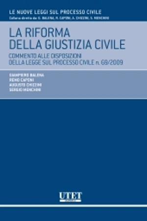 La Riforma della giustizia civile 