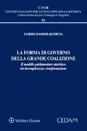 La forma di governo della grande coalizione  
