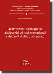 La formazione dei magistrati alla luce dei principi internazionali e dei profili di diritto comparato 