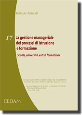 La gestione manageriale dei processi di istruzione e formazione 