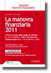 La manovra finanziaria 2011 