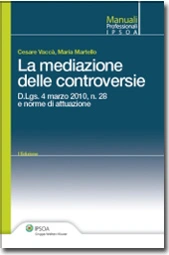 La mediazione delle controversie 