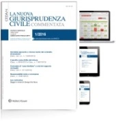 La nuova giurisprudenza civile commentata 