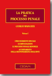 La pratica del processo penale - Vol I I procedimenti speciali - Le impugnazioni - Il processo penale minorile - Accertamento della responsabilità degli enti 