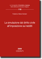 La simulazione dal diritto civile all'imposizione sui redditi 
