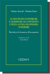 Le discipline economiche e giuridiche all'università e nella scuola secondaria superiore 