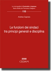 Le funzioni dei sindaci tra principi generali e disciplina 