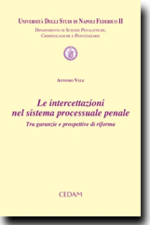 Le intercettazioni nel sistema processuale penale 