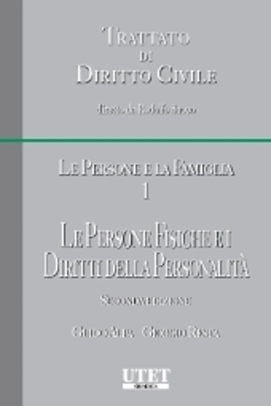 Le persone e la famiglia vol.1  