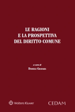Le ragioni e la prospettiva del diritto comune 