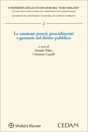 Le sanzioni: poteri, procedimenti e garanzie nel diritto pubblico 