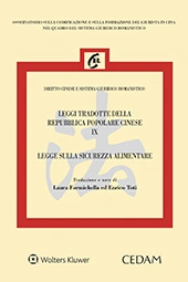 Leggi tradotte della Repubblica Popolare Cinese Vol. IX - Legge sulla sicurezza alimentare 
