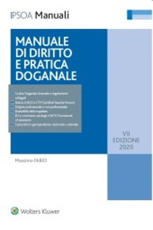 Manuale di diritto e pratica doganale 