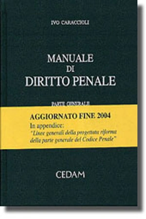 Manuale di diritto penale 