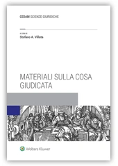 Materiali sulla cosa giudicata 