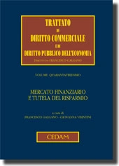 Mercato finanziario e tutela del risparmio 