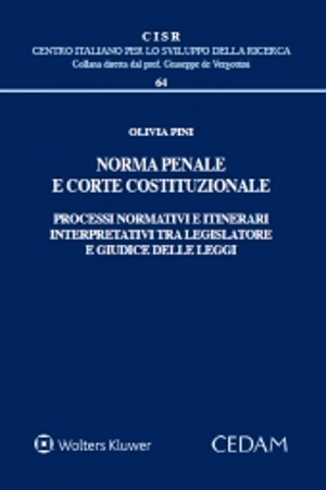 Norma penale e Corte costituzionale.  
