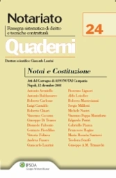 Notai e Costituzione 