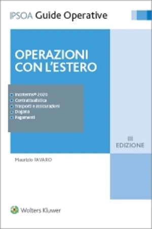 Operazioni con l'estero 