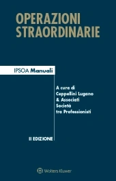 Operazioni straordinarie 