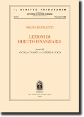 Oreste Ranelletti - Lezioni di diritto finanziario 