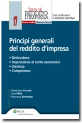 Principi generali del reddito d'impresa 