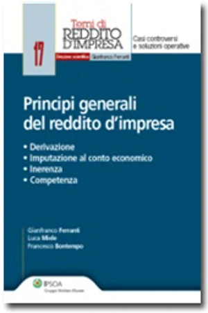 Principi generali del reddito d'impresa 