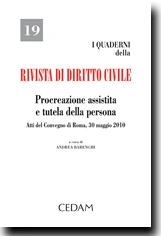 Procreazione assistita e tutela della persona 