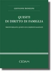 Quesiti di diritto di famiglia 