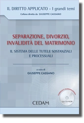 Separazione, divorzio, invalidità del matrimonio 