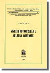 Sistemi di controllo e cultura aziendale 