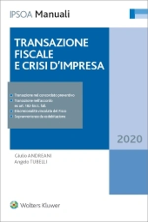 Transazione fiscale e crisi d'impresa 