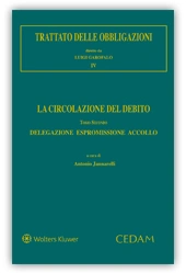 Trattato delle obbligazioni - Vol. IV: La circolazione del debito - Tomo II: Delegazione, espromissione, accollo 