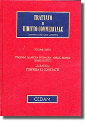 Trattato di diritto commerciale - Vol. VI: La banca: l'impresa e i contratti.   