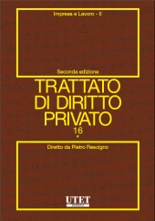 Trattato di diritto privato. Vol. XVI - Impresa e lavoro. Tomo I 