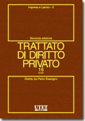Trattato di diritto privato. Vol. XVI - Impresa e lavoro. Tomo III 