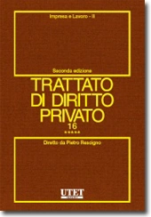 Trattato di diritto privato. Vol. XVI - Impresa e lavoro. Tomo V 