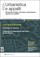 Urbanistica e appalti 