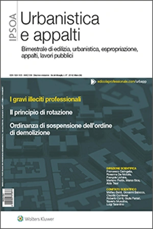 Urbanistica e appalti 