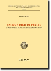 Usura e diritto penale 