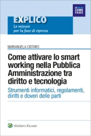 eBook - Come attivare lo smart working nella Pubblica Amministrazione tra diritto e tecnologia 