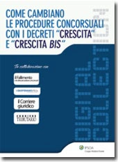 eBook - Come cambiano le procedure concorsuali con i decreti "Crescita" e "crescita bis" 