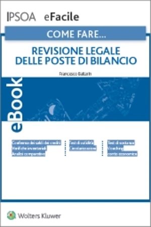 eBook - Come fare...Revisione legale delle poste di bilancio 