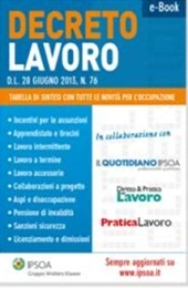 eBook - Decreto Lavoro 