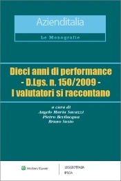 eBook  - Dieci anni di performance - D.Lgs. n. 150/2009 - I valutatori si raccontano 