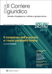 eBook - Il compenso dell'avvocato e i nuovi parametri forensi 