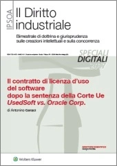 eBook - Il contratto di licenza d'uso del software dopo la sentenza della Corte Ue UsedSoft vs. Oracle  