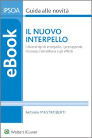 eBook - Il nuovo interpello 
