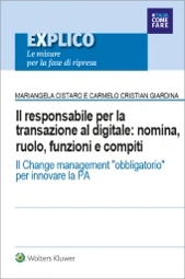 eBook - Il responsabile per la transazione al digitale: nomina, ruolo, funzioni e compiti.  